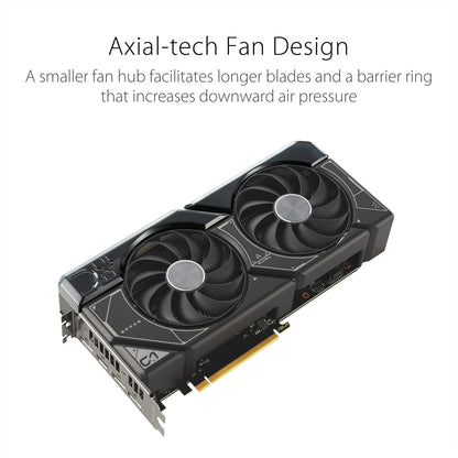 The SFF-Ready ASUS Prime GeForce RTX™ 5070 12GB GDDR7 Graphics Card (PCIe® 5.0, 12GB GDDR7, HDMI®/DP 2.1, 2.5-Slot, Axial-tech Fans, Dual BIOS)