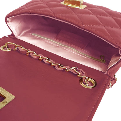 MamaMilano Women/Girls Italian Handmade Genuine Leather Cleo Shoulder Bag/Purse/HandBag/Totebag with Shoulder Strap