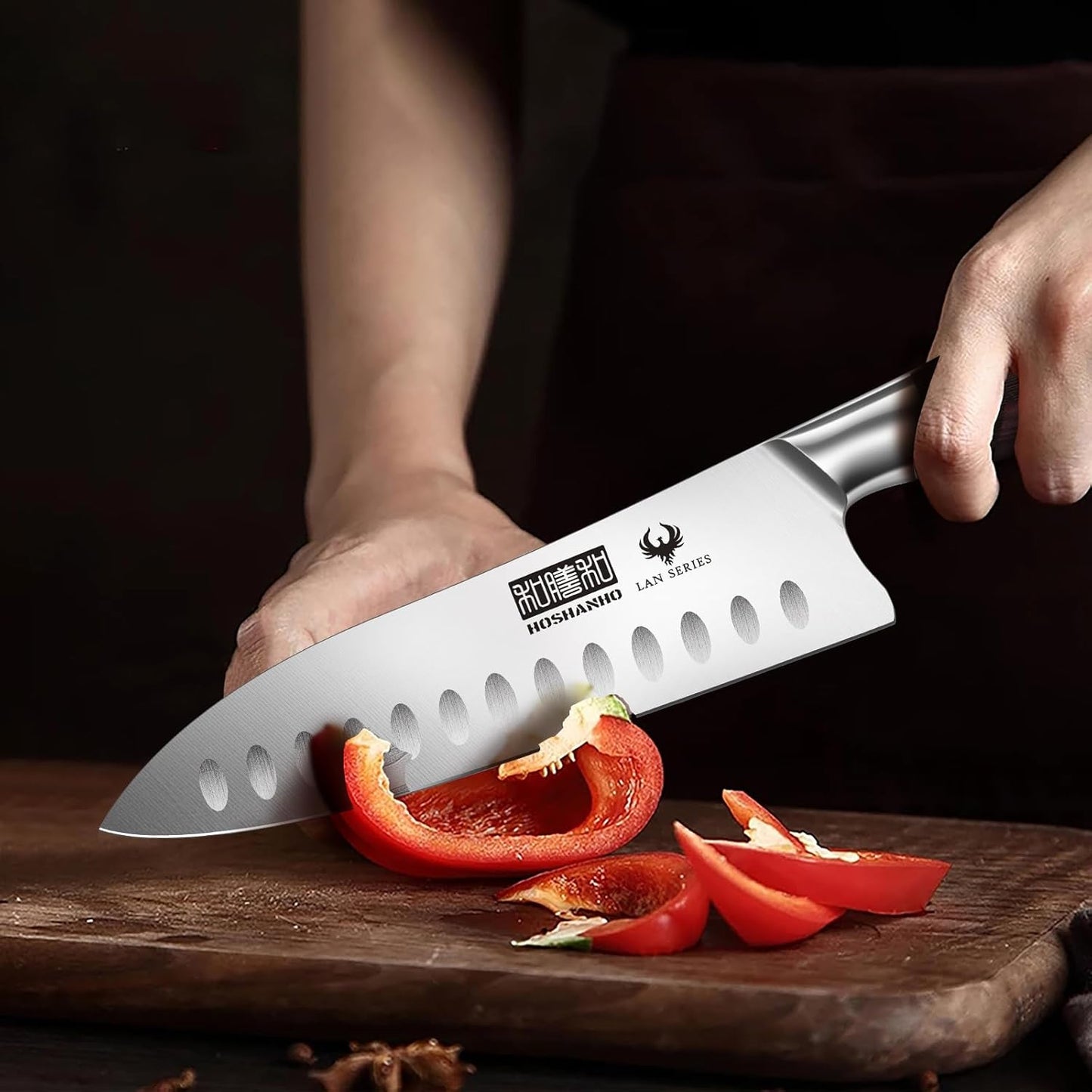 HOSHANHO Fillet Knife 7 Inch, Professional High Carbon Stainless Steel Boning Knife for Meat, Ultra Sharp Japanese Fish Fillet Knife with Ergonomic Wood Handle