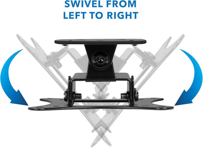 Mount-It! MI-2829 Small TV Monitor Wall Mount | RV TV Mount | VESA Wall Mount | Fits 19 20 21 22 23 24 25 27 32 Inch Screens | 75 100 VESA Compatible | Low-Profile Slim Design | 44lb Capacity