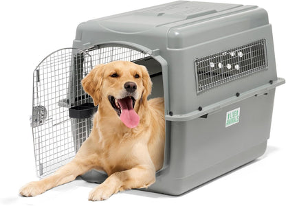Petmate 00200 Sky Kennel for Pets from 25 to 30-Pound, Light Gray