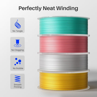 ELEGOO PLA Filament 1.75mm Black 1KG,3D Printer Filament Dimensional Accuracy +/- 0.02mm,1kg Cardboard Spool(2.2lbs) 3D Printing Filament Fits for Most FDM 3D Printers