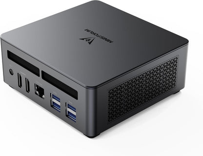 MINISFORUM UM760 Slim Mini PC AMD Ryzen 5 7640HS(6C/12T, up to 4.3GHz) 16GB RAM 1TB SSD Micro Computer, HDMI(4K), DP(4K),USB4(8K) Triple Video Output, AMD Radeon 760M Graphics 2.5G LAN Small PC