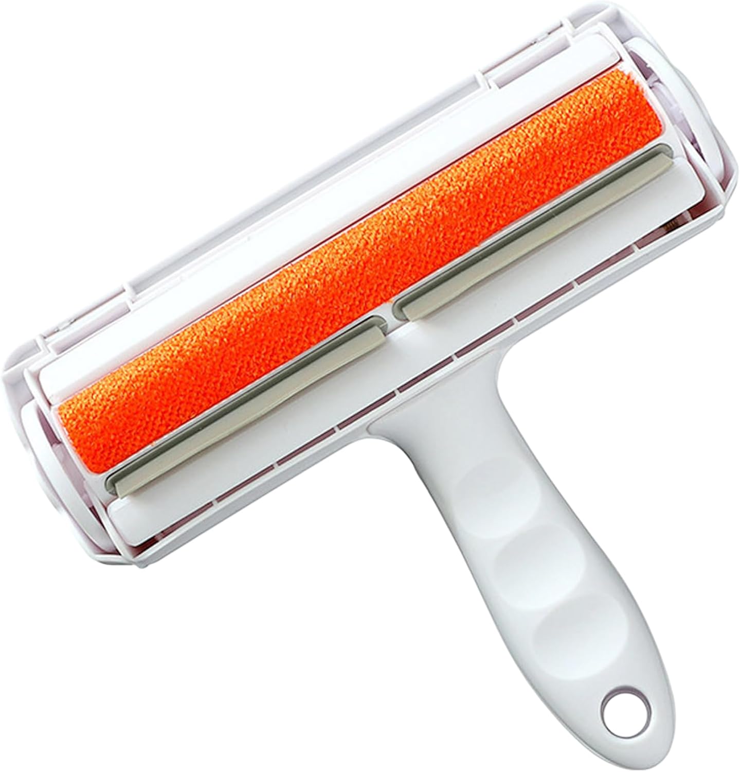 Pet Hair Remover Roller, Reusable Animal Hair Removal Brush for Dogs and Cats, Self Clean Pet Fur from Carpet, Furniture, Rugs, Laundry, Clothes and Bedding, Sofa (Red)
