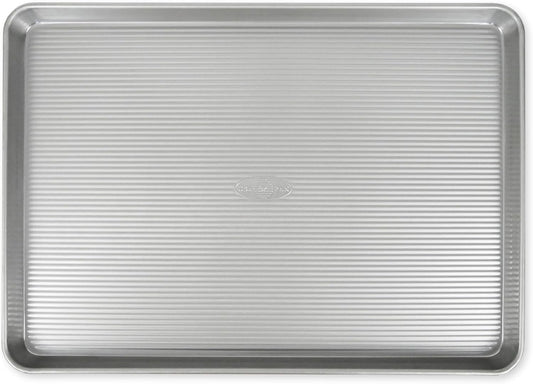 USA Pan Bakeware Extra Large Sheet Pan, Warp Resistant Nonstick Baking Pan, Made in the USA from Aluminized Steel