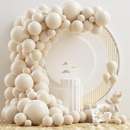 Gold Metallic Chrome Latex Balloon Arch Kit, 102PCS 18In 12In 10In 5In Arch Garland For Festival Picnic, Engagement, Wedding, Birthday Party, Gold Theme Anniversary Decoration With 33FT Ribbon
