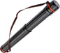 VViViD 17.5” - 29.5” inch Black Telescoping Storage Tube, with Carrying Strap, for Posters, Documents, Art, Blueprints, and More