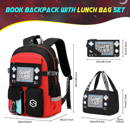 Scothen Cool Luminous School Backpacks for Boys