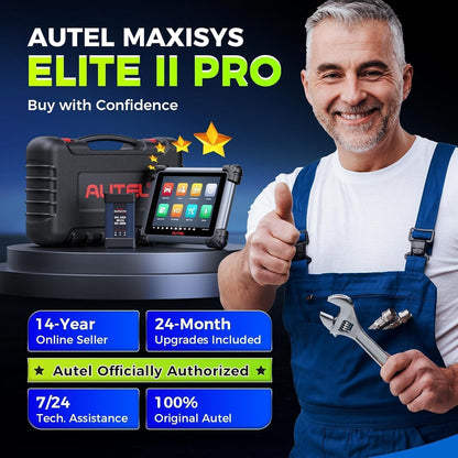 2026 New Autel MaxiSys Elite II Pro Scanner, 2 Yrs Update Programming Tool