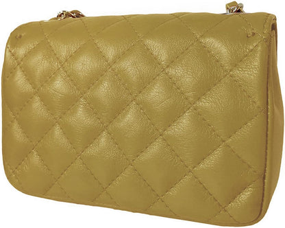 MamaMilano Women/Girls Italian Handmade Genuine Leather Cleo Shoulder Bag/Purse/HandBag/Totebag with Shoulder Strap