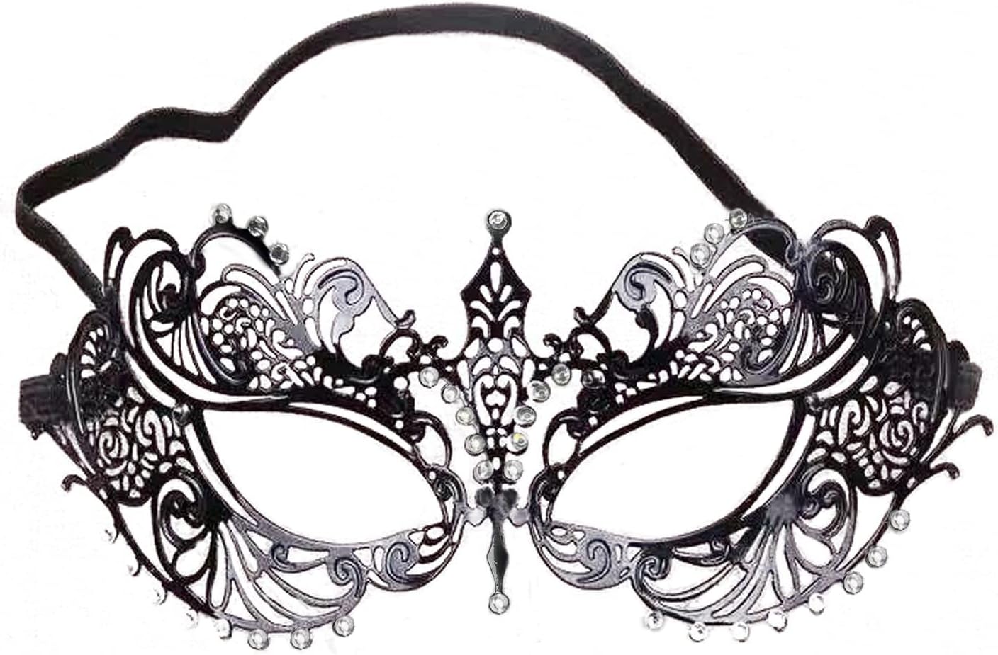 Sinsoledad masquerade mask for dance party, Mardi Gras, balls, costume party, weddings and fashion shows.