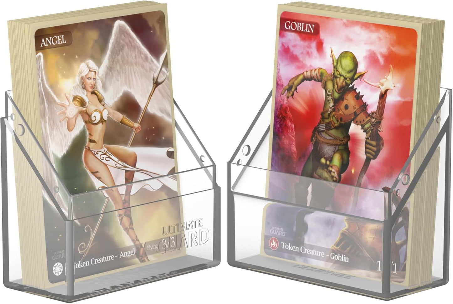 Ultimate Guard Boulder 100+ Classic, Deck Case for 100 Double-Sleeved TCG Cards, Onyx, Secure & Durable Storage for Trading Card Games, Soft-Touch Finish