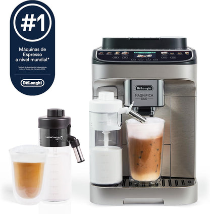 Automatic Espresso Machine with Milk Frother | 20 Hot & Cold Drinks, Built-In Grinder and Touchscreen