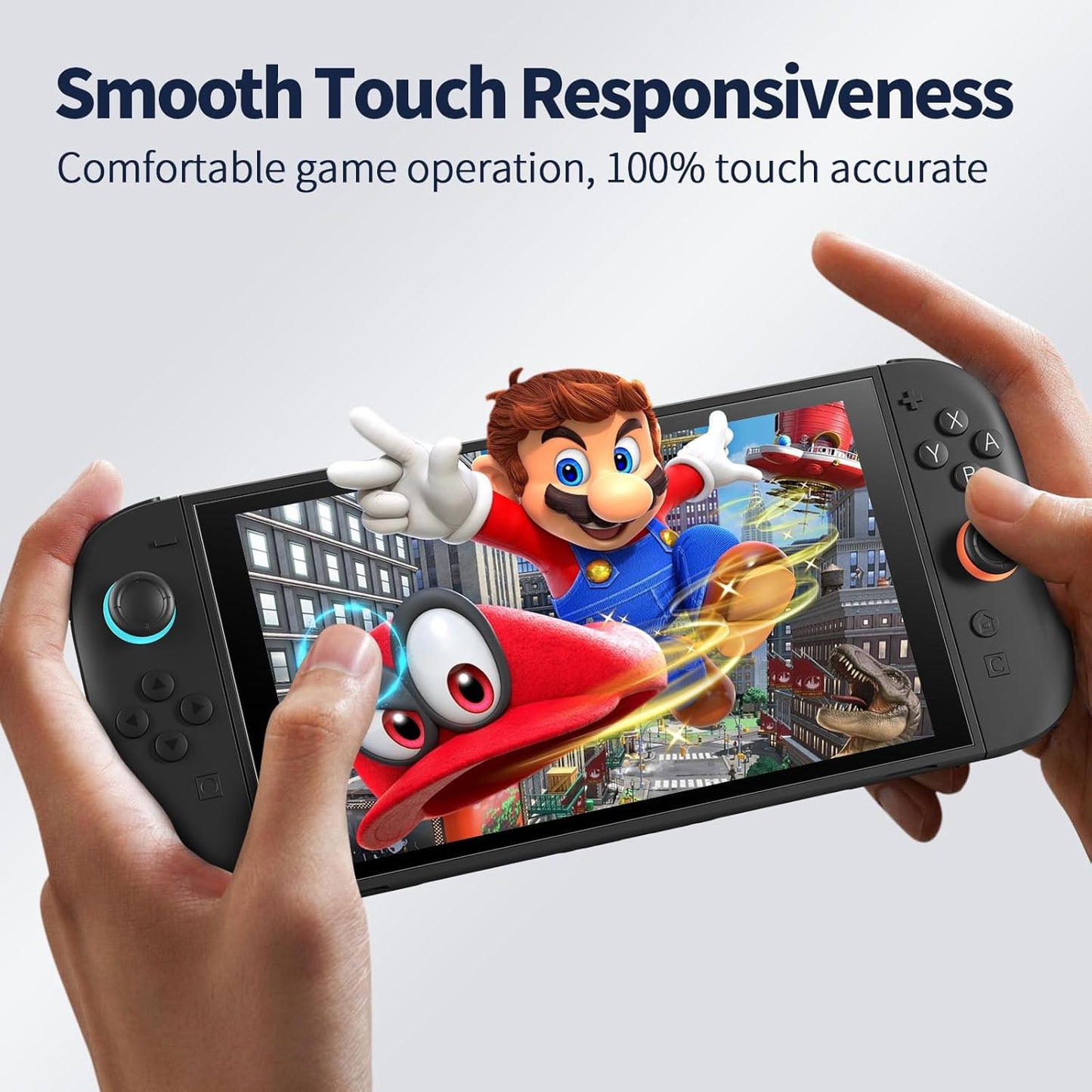 Ambison Screen Protector Tempered Glass Compatible with Nintendo Switch 2 7.9- inch(2025）
