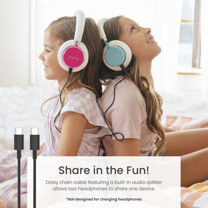 Puro Sound Labs BT2200 Plus Volume Limited Kids’ Bluetooth Headphones (Blue)