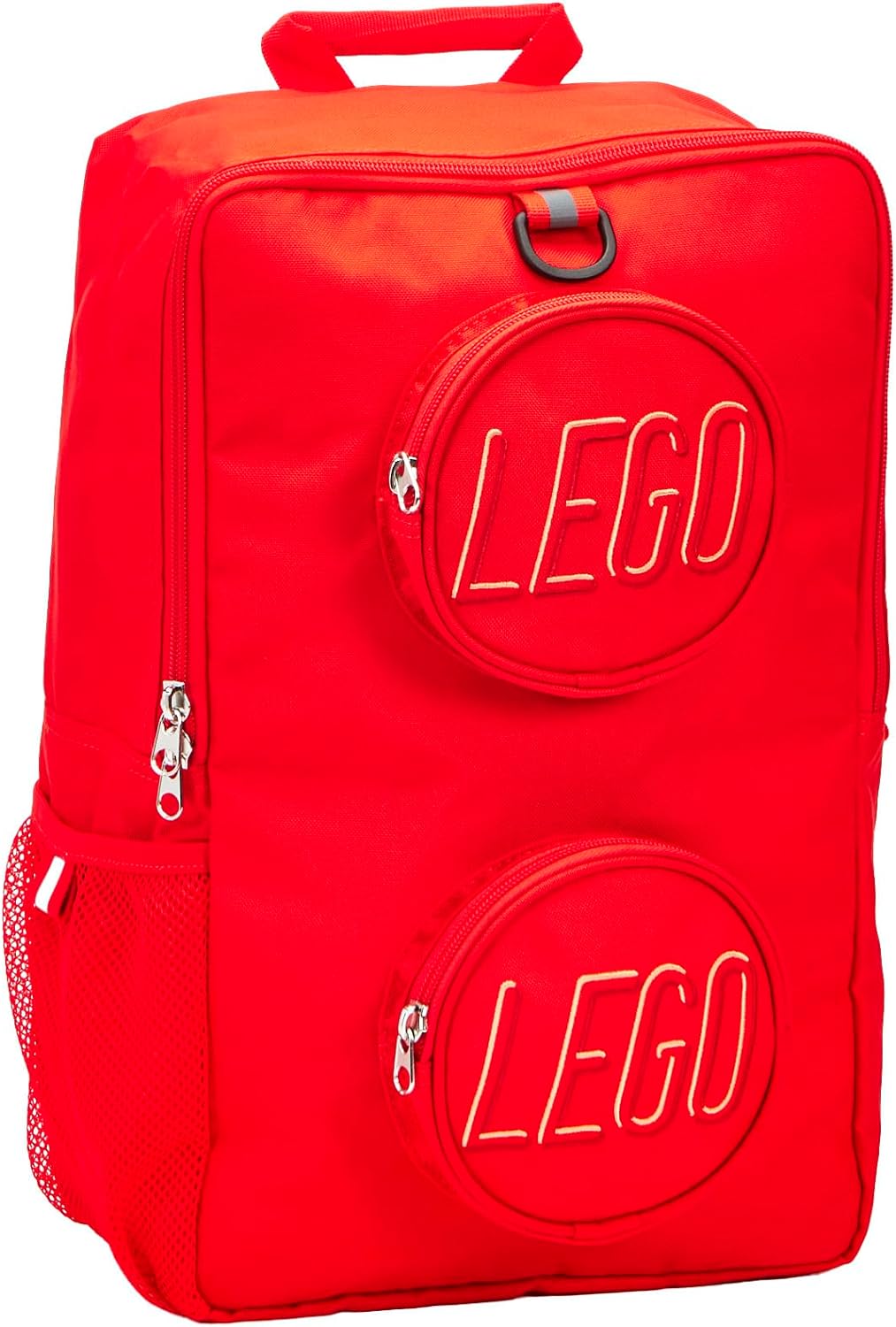 LEGO Lego Brick Backpack-purple Carry-On Luggage, Flame Orange, One Size, Backpack