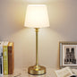 Rechargeable Cordless Table Lamp: 3000k Stepless Dimming, 1 Pack Brass 4000mAh Battery Operated Wireless Touch Lamp for Dining Table, Counter, Living Room, Bedroom
