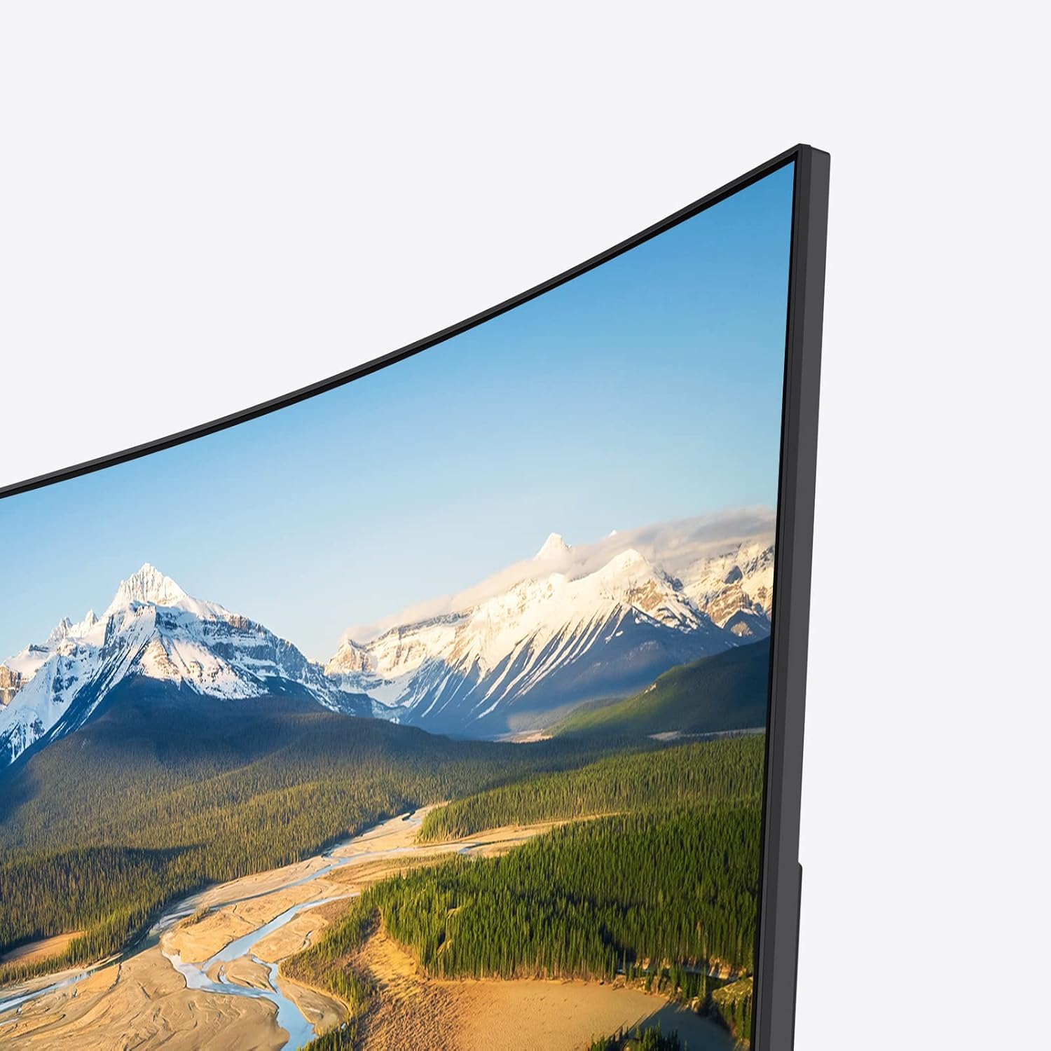 KOORUI Curved 27 Inch Gaming Monitor, Full HD 1080p R1500 180Hz VA Curved Monitors, 99% sRGB, Built-in AdaptiveSync, 1 x Display Port 1.2 & 2 x HDMI 2.0, Eye Care, VESA Compatible, Black 27E6CA - PuriLite