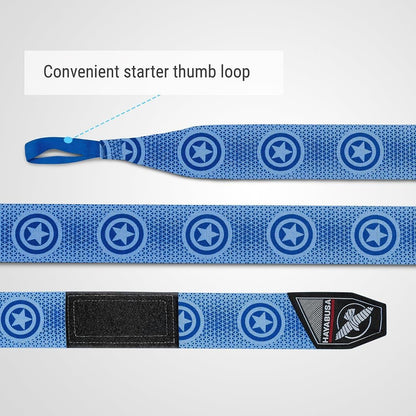 Hayabusa Marvel Hero Elite Mexican Style Boxing Hand Wraps for Men & Women