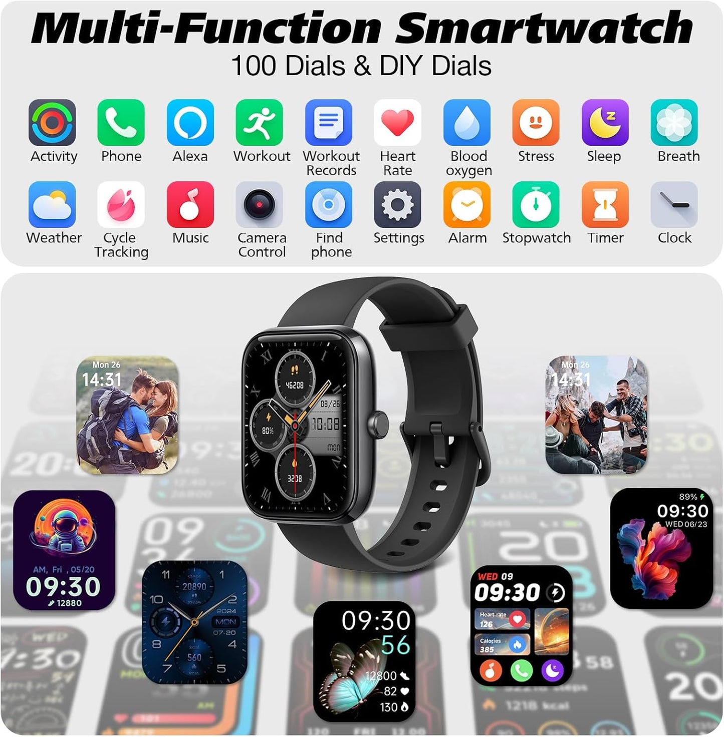 Purilite Select Alexa-Enabled Smartwatch