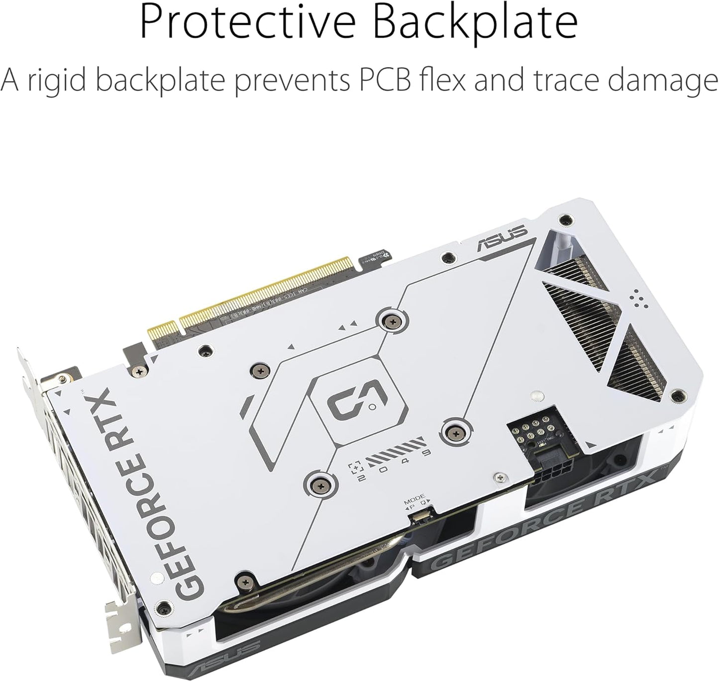 ASUS Dual GeForce RTX 4060 EVO White OC Edition 8GB GDDR6 (PCIe 4.0, 8GB GDDR6, DLSS 3, HDMI 2.1a, DisplayPort 1.4a, Axial-tech Fan Design, 0dB Technology, Dual BIOS, Auto-Extreme Tech)