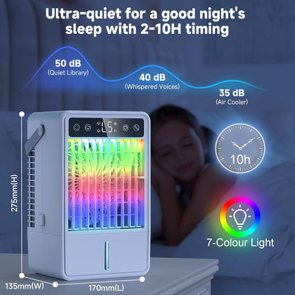 Purilite Select 4-in-1 Portable Air Conditioner – Powerful Cooling, Peaceful Comfort, Anytime