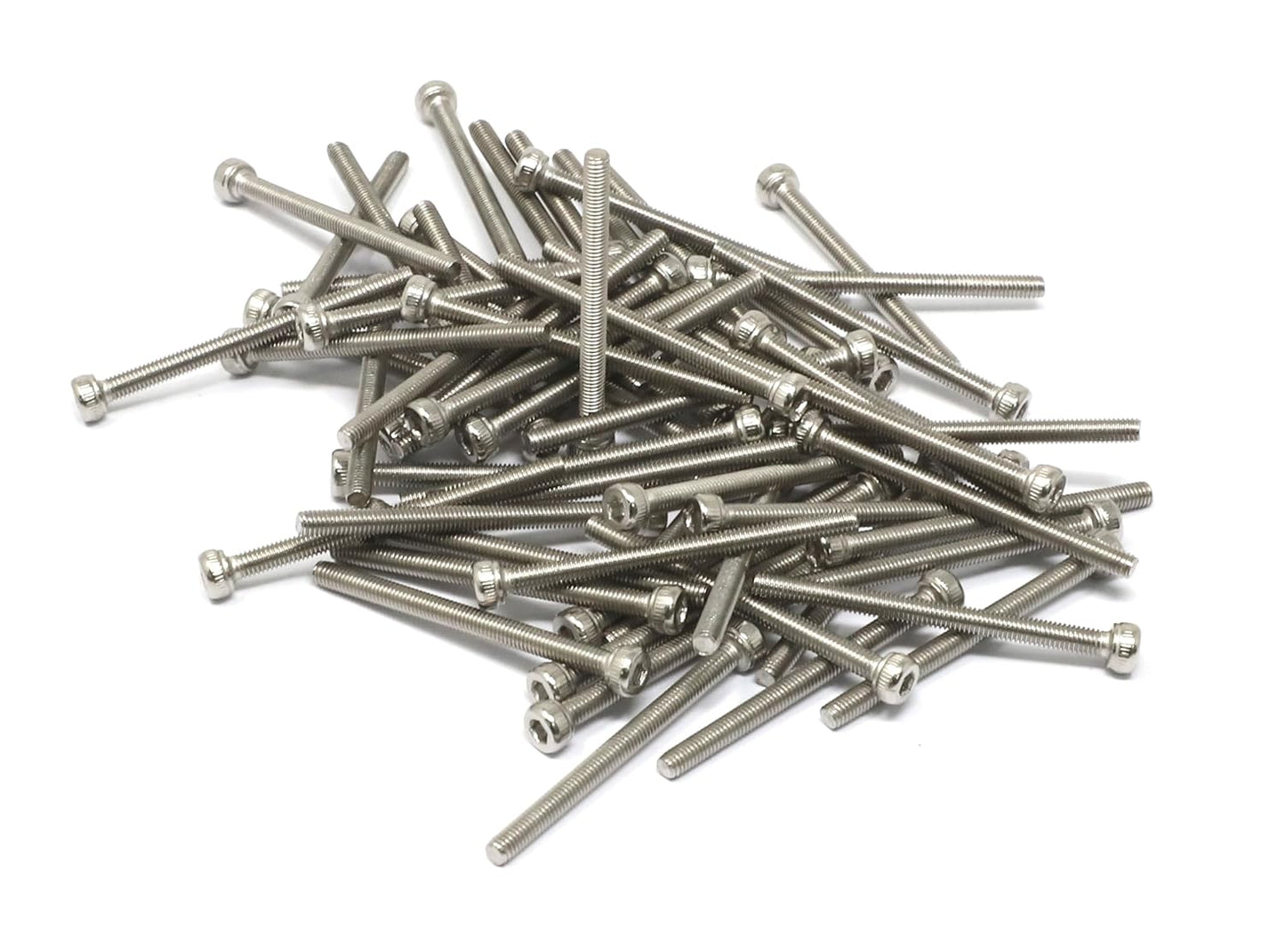iexcell 25 Pcs M6 x 20mm Thread Pitch 1 mm Stainless Steel 304 Hex Socket Head Cap Screws Bolts Kit