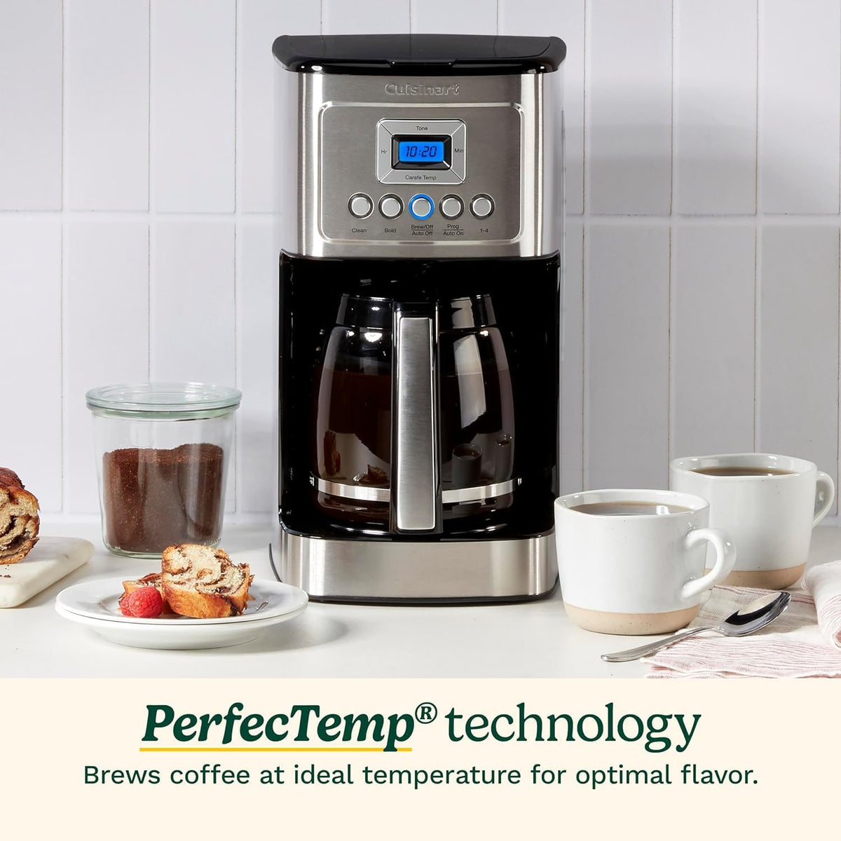 Programmable 14-Cup Coffee Maker | Stainless Steel Drip Coffee Machine with Brew Strength Control