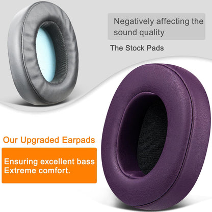 SOULWIT Replacement Earpads for Skullcandy Hesh 3/ANC/Evo & Crusher Wireless/ANC/Evo & Venue ANC Over-Ear Headphones, Ear Pads Cushions with Noise Isolation Foam - Hesh3 PL Black