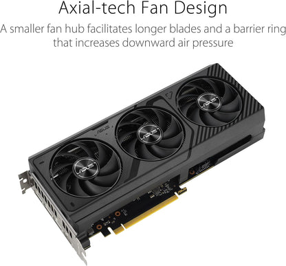 The SFF-Ready ASUS Prime GeForce RTX™ 5070 12GB GDDR7 Graphics Card (PCIe® 5.0, 12GB GDDR7, HDMI®/DP 2.1, 2.5-Slot, Axial-tech Fans, Dual BIOS)