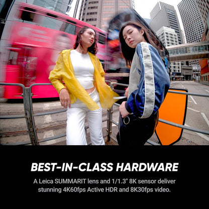 Insta360 Ace Pro 2 Standard Bundle - 8K Waterproof Action Camera Co-Engineered with Leica, 1/1.3" Sensor, Dual AI Chip, Leading Low Light, Superior Audio, Flip Screen & AI Editing for Vlogs