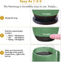 Nextmug - Temperature-Controlled, Self-Heating Coffee Mug (Sage - 415 mL)