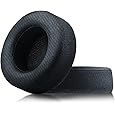 WC Freeze Virtuoso - Hybrid Fabric Cooling Gel Replacement Earpads for Corsair Virtuoso Gaming Headset, Made by Wicked Cushions, Improved Durability, Thickness and Sound Isolation |Navy Tiger