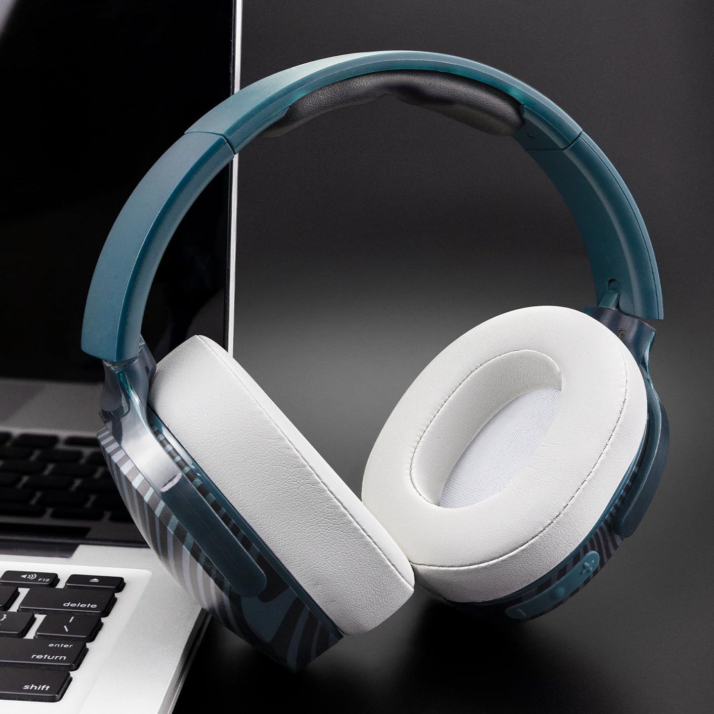 SOULWIT Replacement Earpads for Skullcandy Hesh 3/ANC/Evo & Crusher Wireless/ANC/Evo & Venue ANC Over-Ear Headphones, Ear Pads Cushions with Noise Isolation Foam - Hesh3 PL Black