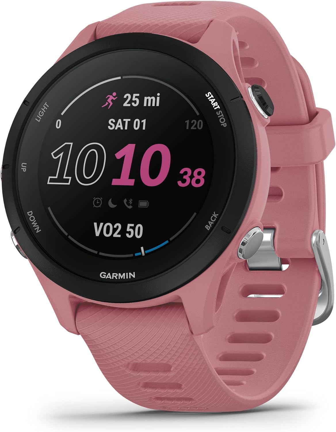 Garmin Forerunner® 255 Music, GPS Running Smartwatch with Music, Advanced Insights, Long-Lasting Battery, Black, 46 MM