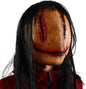 Ghost Face Mask Latex Scary Halloween Mask for Masque Halloween Cosplay, Ghostface Full Head for Adults Man & Woman Cosplay