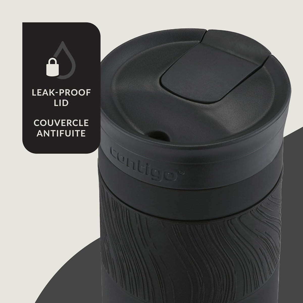 Contigo Byron 2.0 Stainless Steel Travel Mug with SNAPSEAL Lid, Sake & Juniper, 16 oz (473 mL), 2 Pack