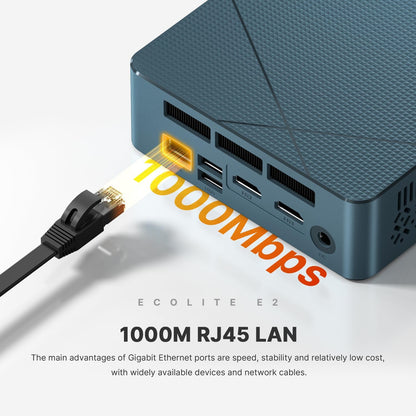 BOSGAME P3 Lite Mini PC, AMD Ryzen 7 6800H Mini Computers, 24GB DDR5, 1TB PCIe SSD, 4K Triple Display & USB4, Dual 2.5G LAN & Wi-Fi 6E & BT5.2, Desktop Computers for Gaming, Office, Design