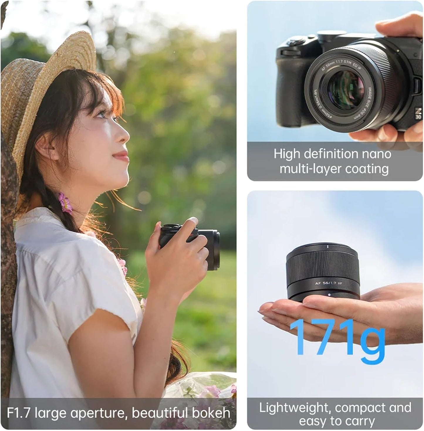 VILTROX 28mm F4.5 XF Pancake APS-C for Fuji XF, Auto Focus Wide Angle Prime Lens for Fujifilm Fuji X-Mount X-Pro2 X-Pro3 X-S10 X-T20 X-T30 XT30II X-T200 X-H2 X-H2S X-T5 X-S20 X-T50 X-M5 X-E2S