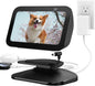 PlusAcc Stand for Show 5 3rd Gen - Adjustable Tilt Magnetic Stand Mount with USB-C and USB-A Charging Port | Compatible with Cellphones and Earbuds | Anti-Slip Base | Black