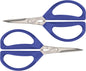 Joyce Chen Original Unlimited Kitchen Scissors All Purpose Kitchen Shears with Comfortable Handles, Blue, 2 Pack