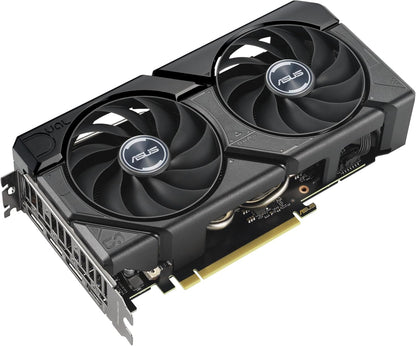 ASUS Dual GeForce RTX 4060 EVO White OC Edition 8GB GDDR6 (PCIe 4.0, 8GB GDDR6, DLSS 3, HDMI 2.1a, DisplayPort 1.4a, Axial-tech Fan Design, 0dB Technology, Dual BIOS, Auto-Extreme Tech)