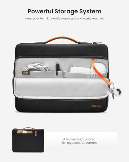 tomtoc 360 Protective Laptop Case for 15-inch New MacBook Air M4 A3241 M3 A3114 M2 A2941 2025-2023, 15 Inch Microsoft Surface Laptop 6/5, Dell XPS 15 Plus, Acer HP Chromebook 14