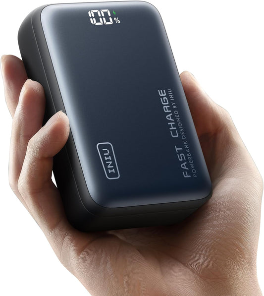INIU Power Bank, Smallest 25000mAh 100W Laptop Portable Charger, PD QC Fast Charge MacBook, Dell XPS, Tablet, Steam Deck, iPhone/15/14/13 /Pro, Samsung S22, etc. - PuriLite