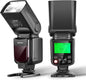 NEEWER Upgraded NW645II-S TTL Flash Speedlite, GN58 HSS Optical Slave Compatible with Sony Alpha, Black