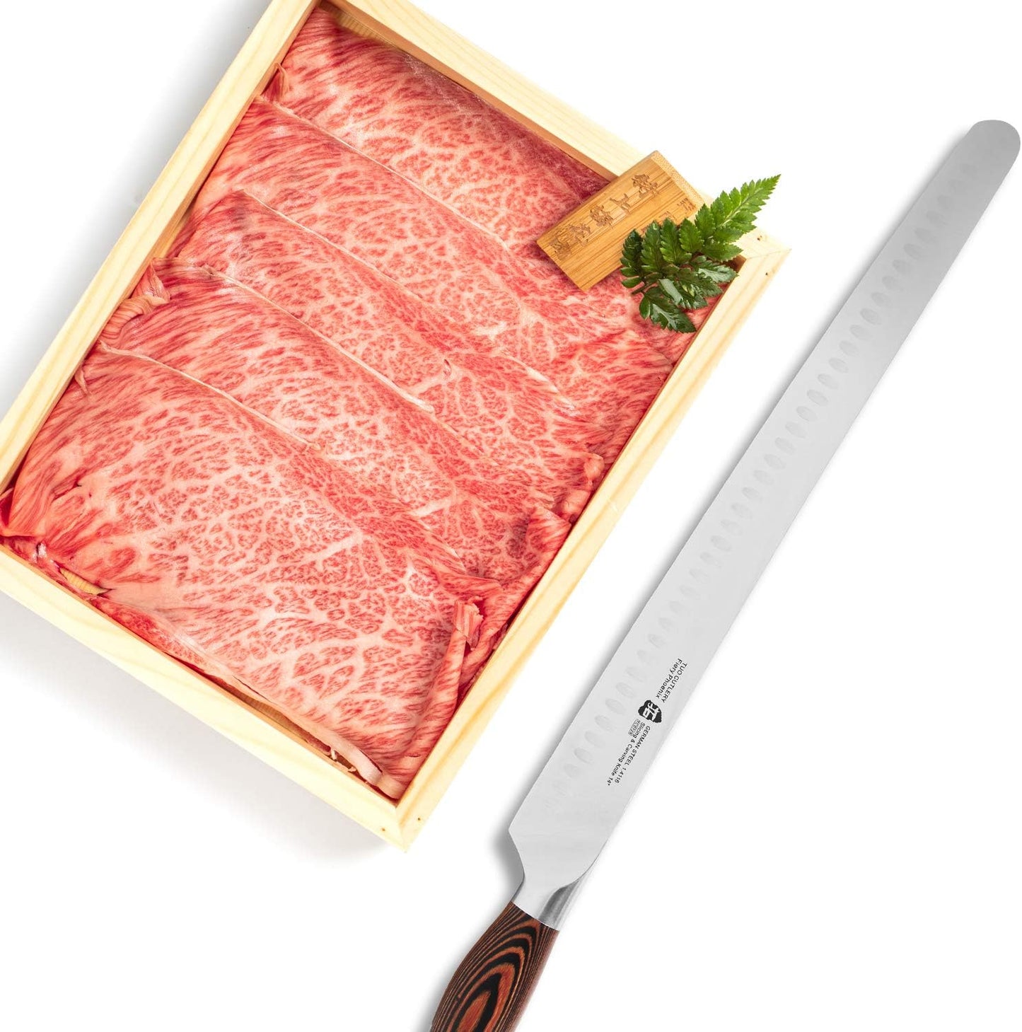 TUO Boning Knife - Razor Sharp Fillet Knife - High Carbon German Stainless Steel Kitchen Cutlery - Pakkawood Handle - Luxurious Gift Box Included - 7 inch - Fiery Phoenix Series