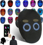 MOYACA Kids LED Mask with Gesture Sensing, Light up mask with 70 Pattern Display for Kids/Men/Women Halloween Xmas Cosplay