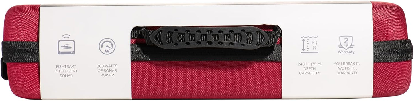 Hawkeye FISHTRAX 1C-K | PADDLESPORT Fish Finder, Red, (FT1PXC-k)