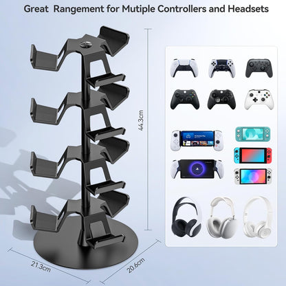 Purilite Select 4-Tier Gaming Headphone & Controller Stand
