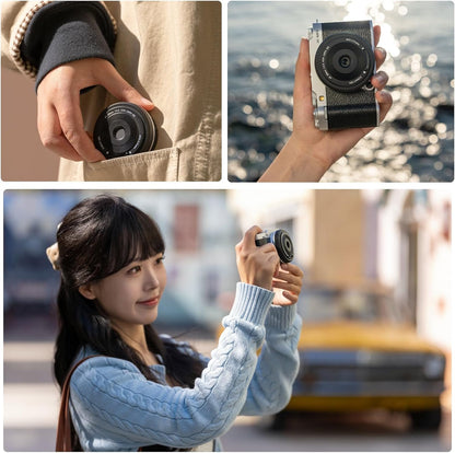 VILTROX 28mm F4.5 XF Pancake APS-C for Fuji XF, Auto Focus Wide Angle Prime Lens for Fujifilm Fuji X-Mount X-Pro2 X-Pro3 X-S10 X-T20 X-T30 XT30II X-T200 X-H2 X-H2S X-T5 X-S20 X-T50 X-M5 X-E2S